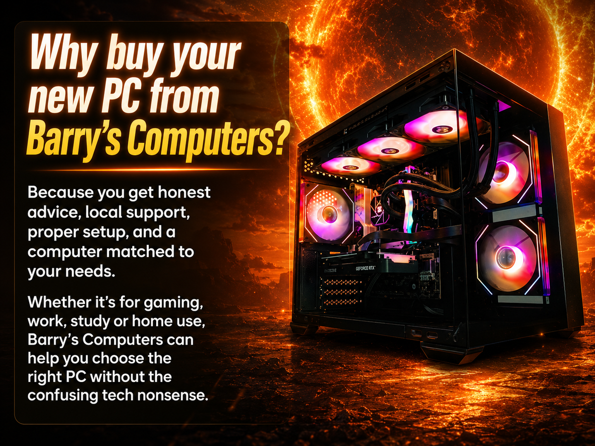 Barry’s Computers | Computer Repairs, Upgrades & Custom PCs in Illawarra