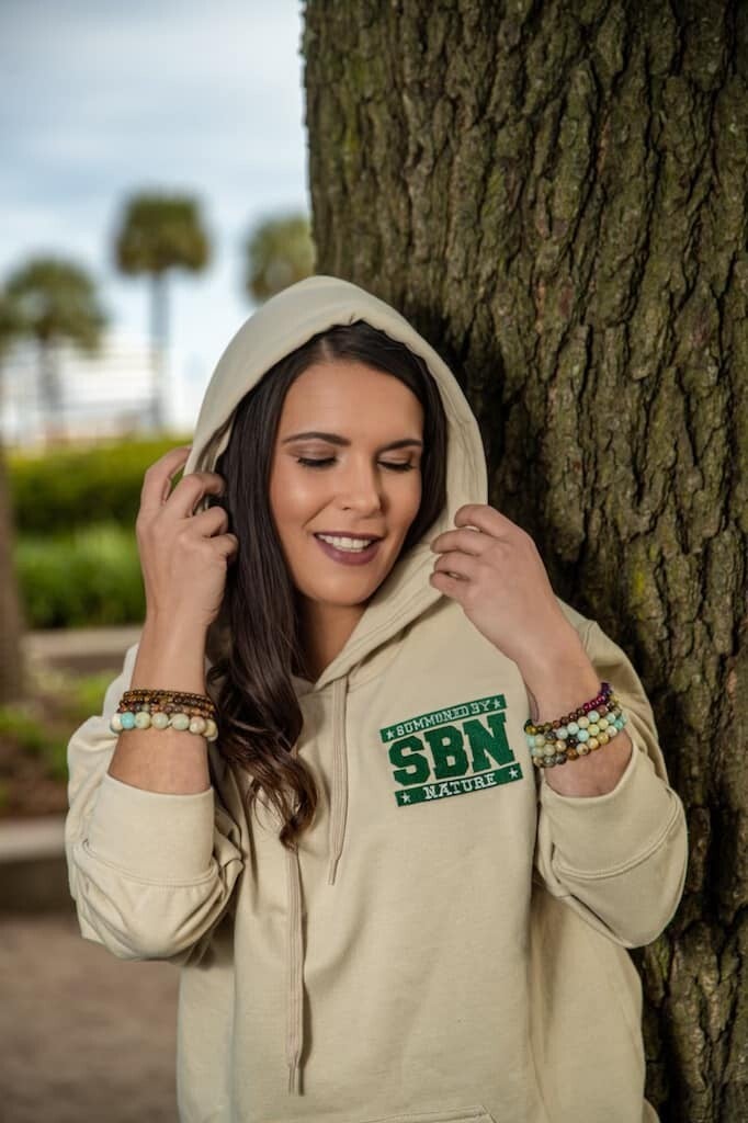 Summoned By Nature Embroidery Hoodie