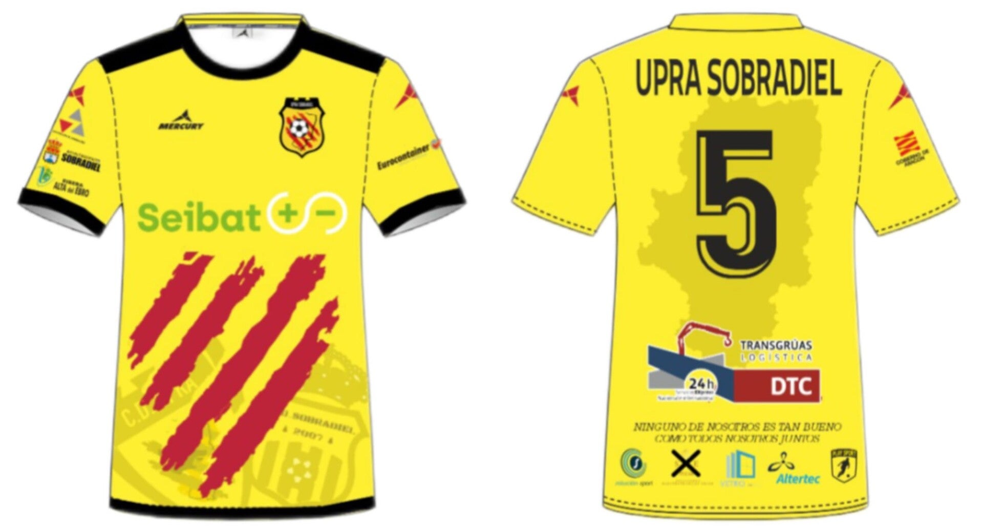 Camiseta Amarilla UPRA Sobradiel