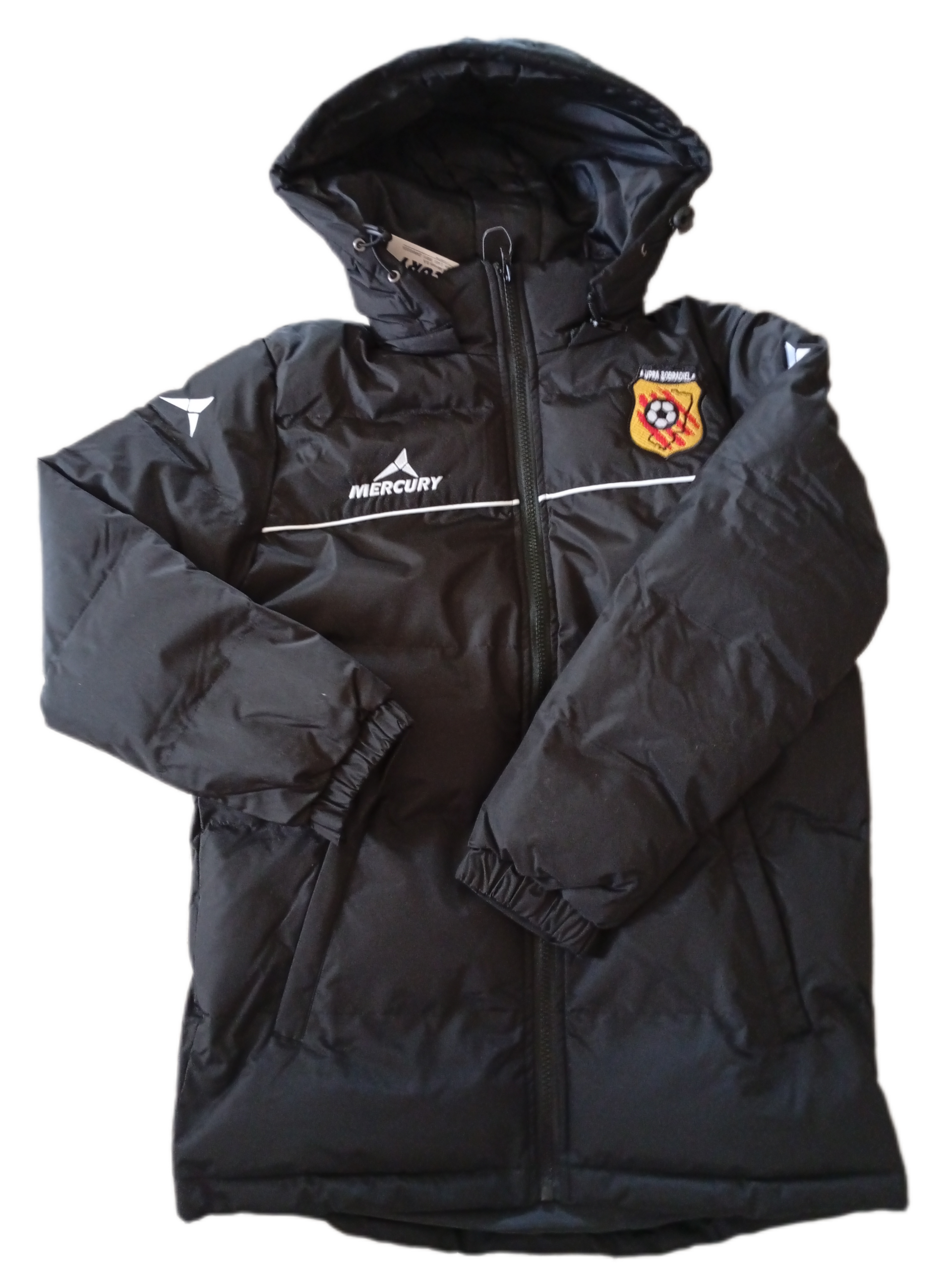 Parka con escudo
