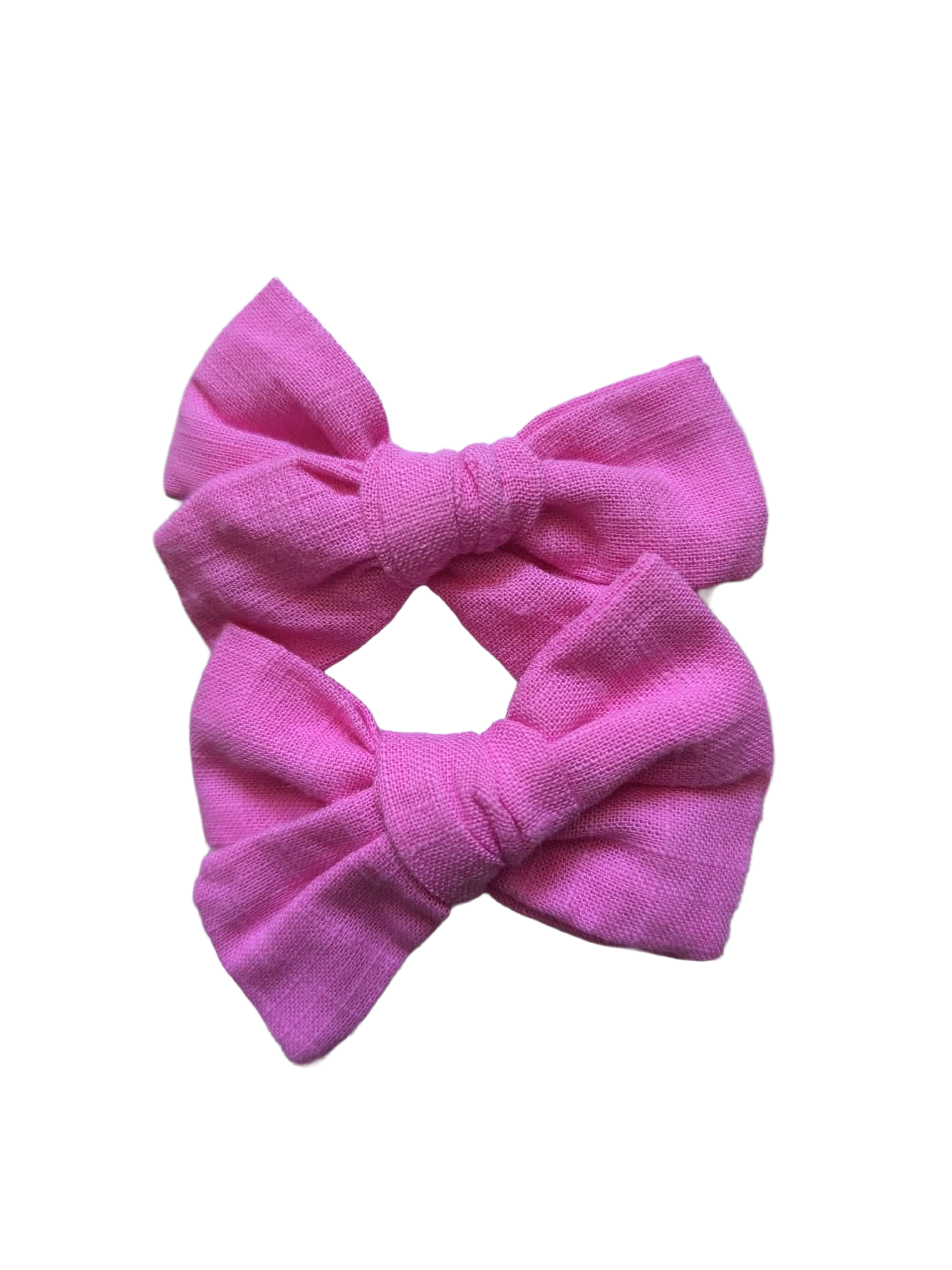 Set van 2 roze strikjes