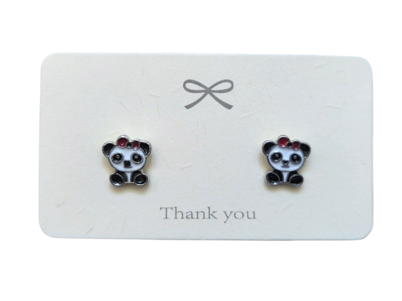 Oorbellen panda's