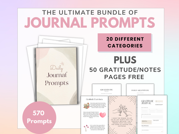 Journaling Prompts Bundle