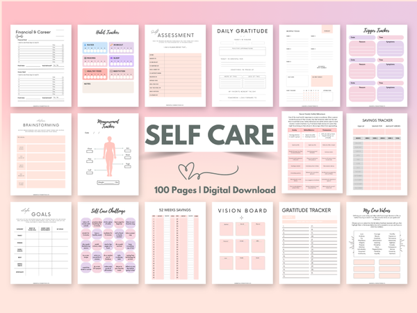 The Ultimate Self Care Planner
