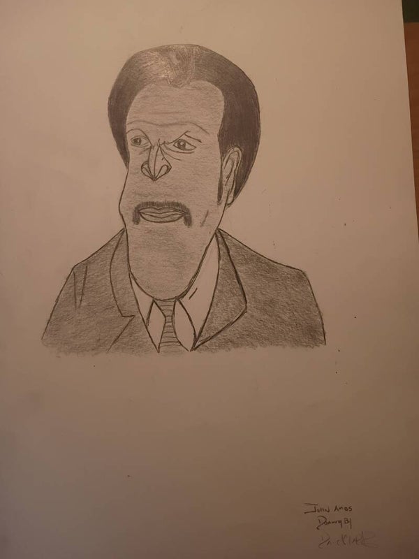 John Amos sketch