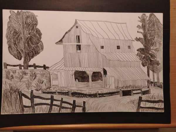 large farm barn