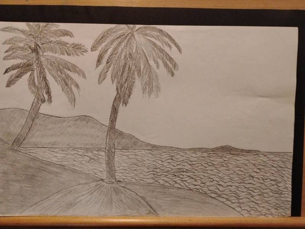 palm trees on the beach #3