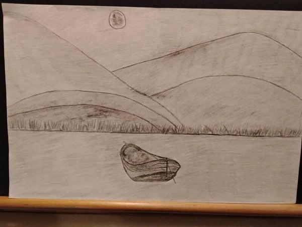 sailing near hills