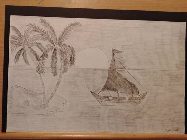 sailing to a lonely island