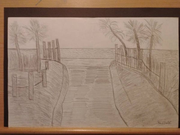 ocean path