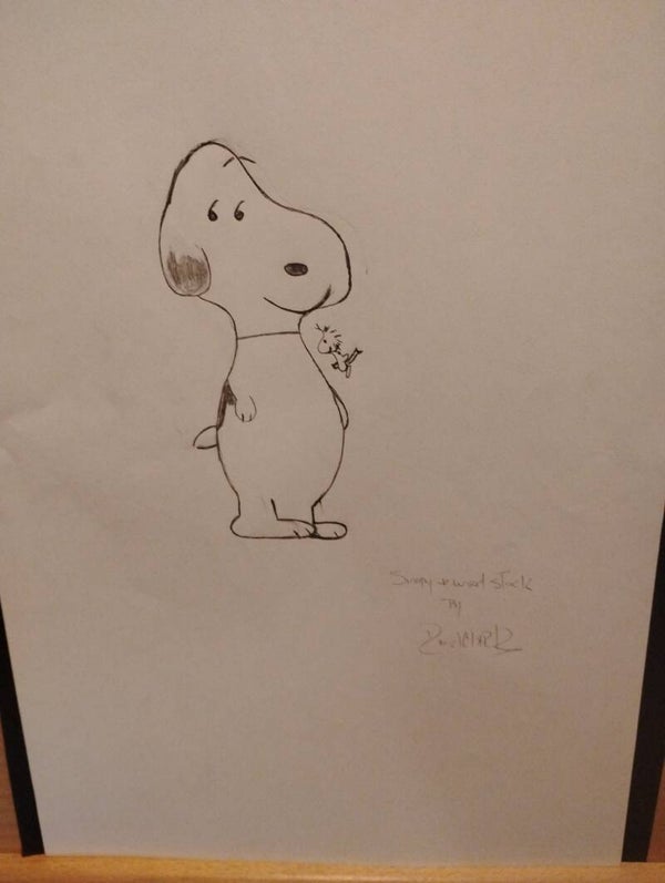 snoopy and wood stock