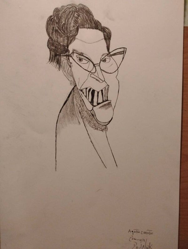 Agatha Christie sketch