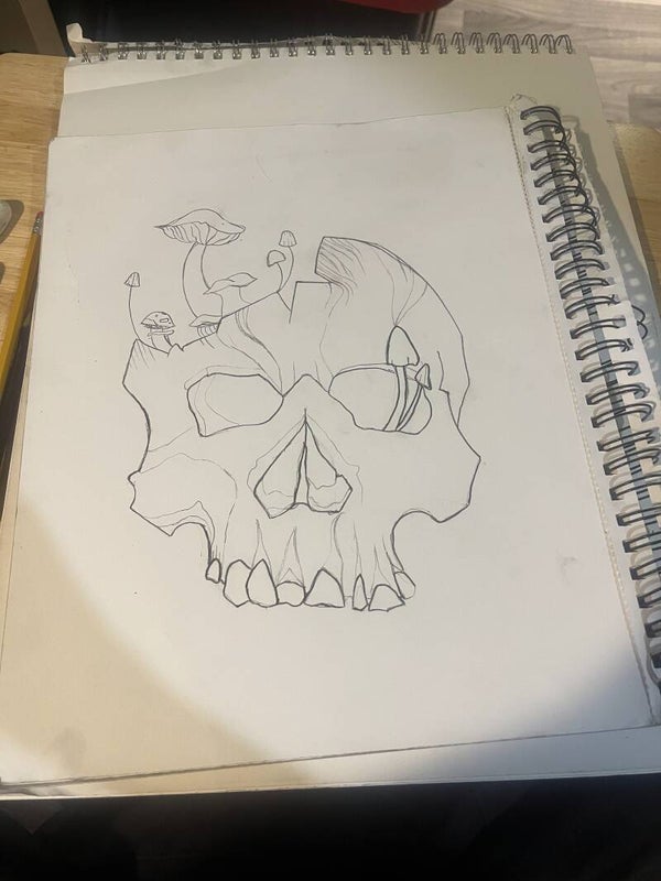 tripping skull