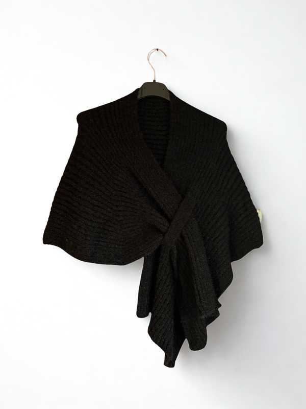 Poncho zwart