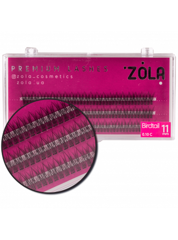 ZOLA Tupsuripset Birdtail 11 mm (Classic Collection)