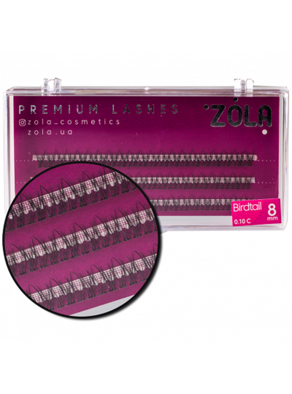 ZOLA Tupsuripset Birdtail 8 mm (Classic Collection)