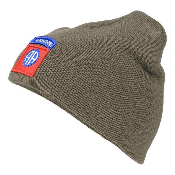 BEANIE 82ND AIRBORNE US olive / Groen / Zwart / Dark grey
