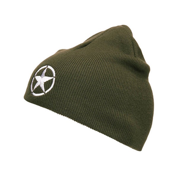 BEANIE ALLIED STAR Groen / Zwart / U.S. olive / Dark Grey
