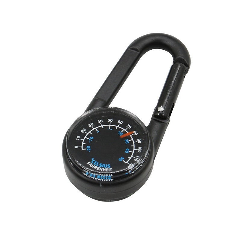 FOSCO KARABIJNHAAK 3 IN 1 Zwart / Chroom