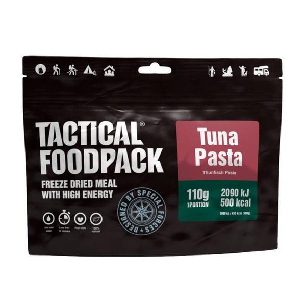 TACTTICAL FOODPACK TUNA PASTA 110 Gr.