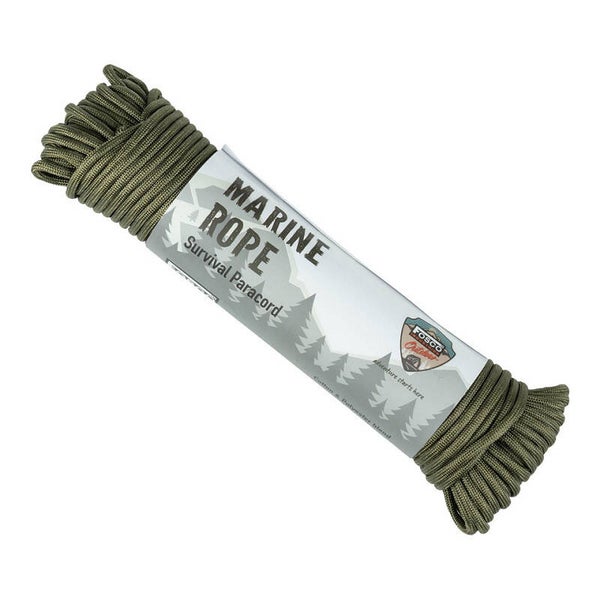 TOUW FOSCO 30 mtr. 4 mm Groen / Zwart