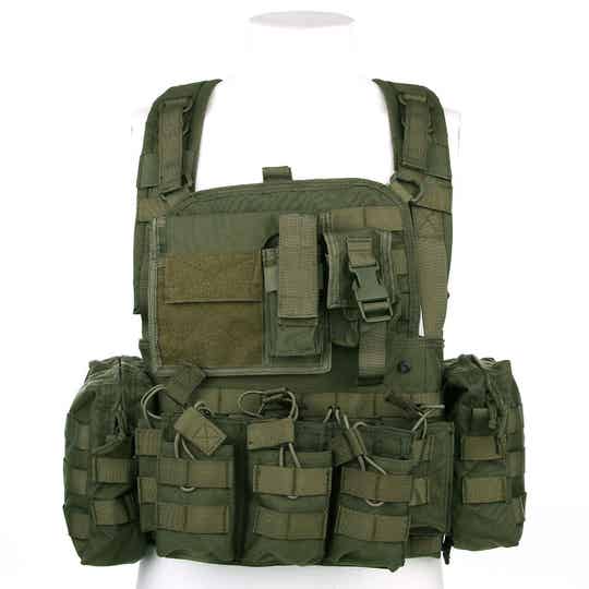 CHEST RIG OPERATOR LQ14121 Groen / Zwart / Coyote