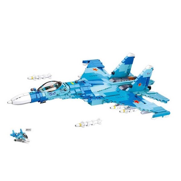 SLUBAN BLUE JET FIGHTER