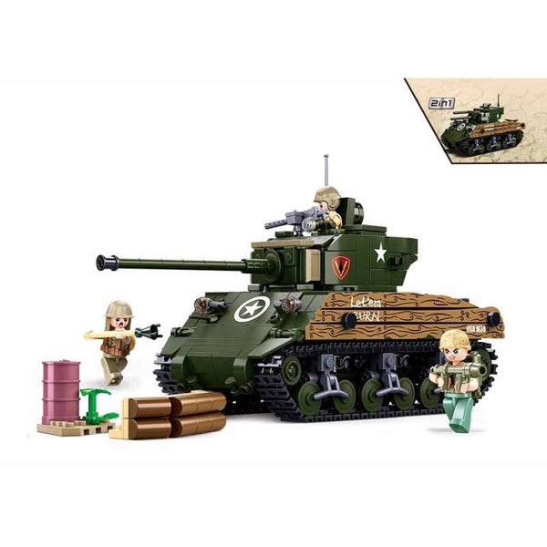 SLUBAN WWII M4A3 MEDIUM TANK