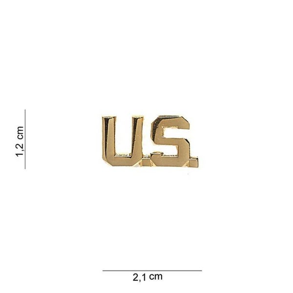 EMBLEEM METAAL US INSIGNIA (BRASS)