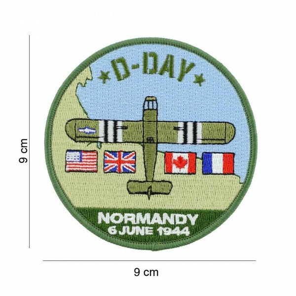 EMBLEEM STOF D-DAY WACO