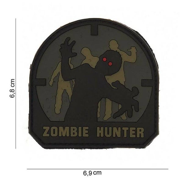 EMBLEEM 3D PVC ZOMBIE HUNTER ACU-A