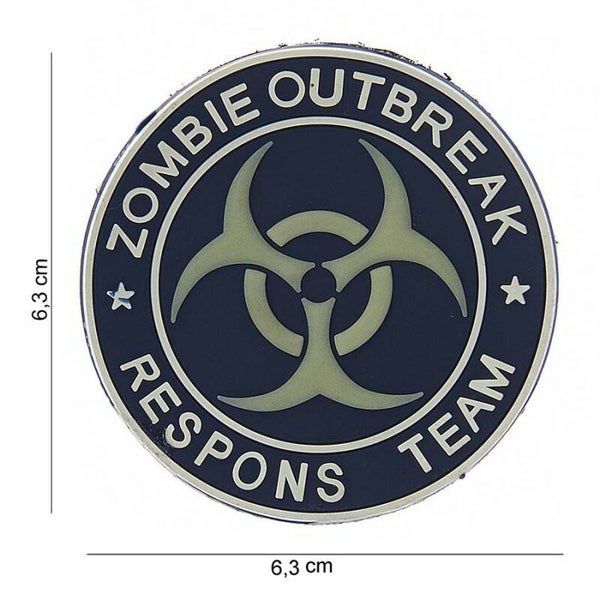 EMBLEEM 3D PVC ZOMBIE OUTBREAK RESPONS TEAM #3708