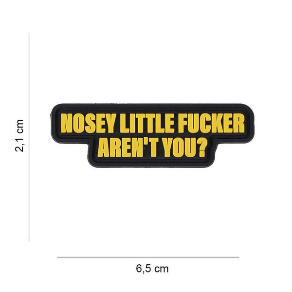 EMBLEEM 3D PVC NOSEY LITTLE FUCKER
