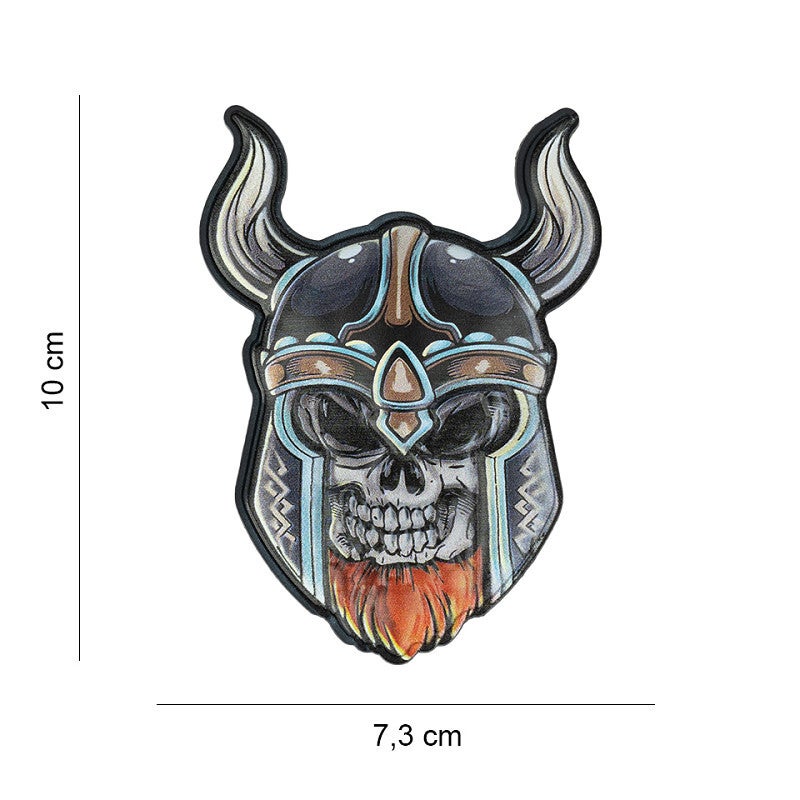 EMBLEEM 3D UV SKULL VIKING