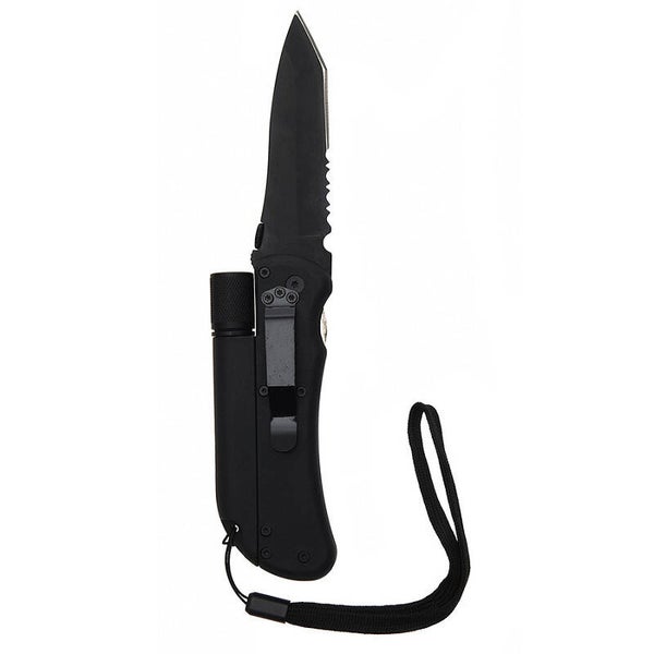 SURVIVAL MES MET LAMP EN FIRE STARTER