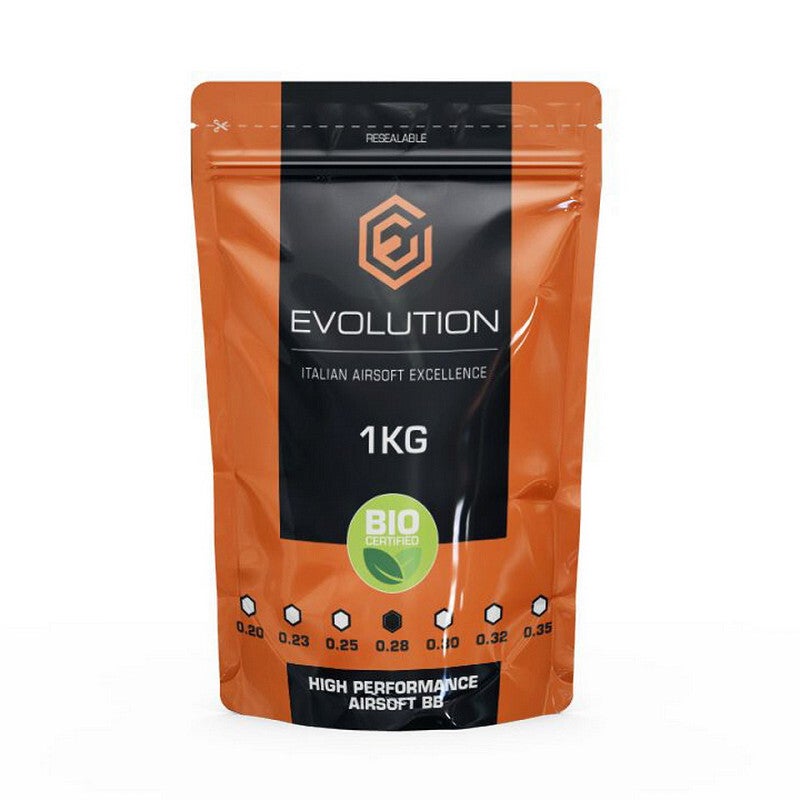 EVOLUTION 0,28g HIGH PERFORMANCE BB's BIO 1 KG.