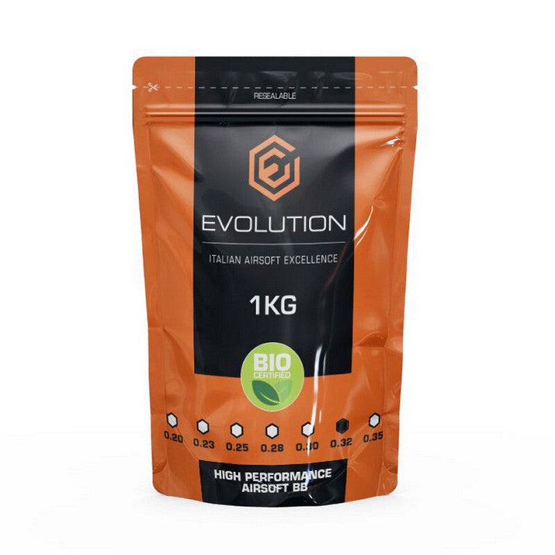 EVOLUTION 0,32g HIGH PERFORMANCE BBs BIO 1 KG.