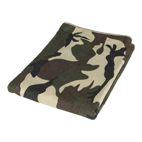 HANDDOEK MICROVEZEL CAMOUFLAGE 100 x 50 cm