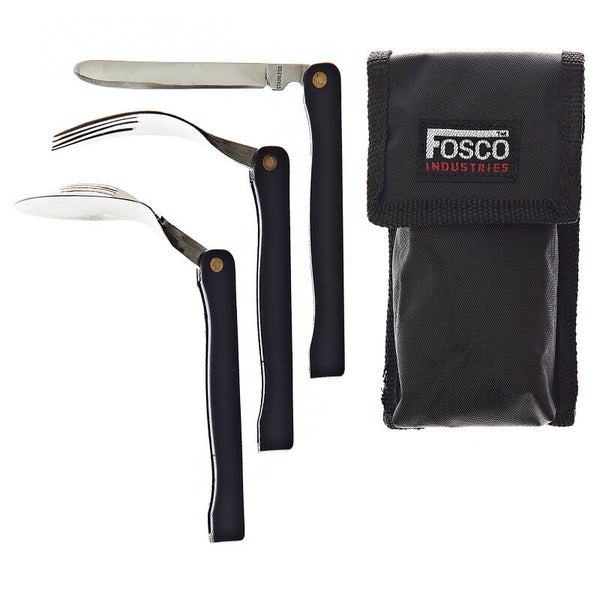 BESTEK 3-DELIG OPVOUWBAAR Groen / Zwart