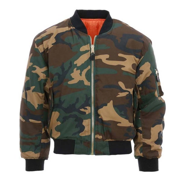 MA-1 BOMBER JACK CAMO Woodland / Urban