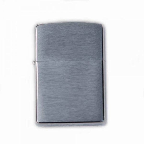 ZIPPO BRUSHED ZILVER