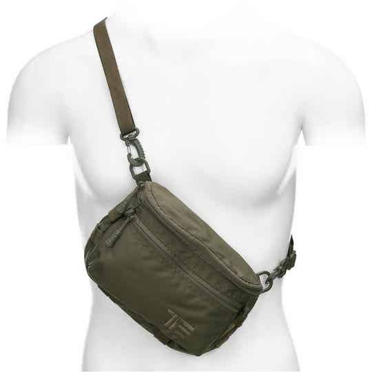 TF-2215 SCHOUDER/HEUPTAS Ranger green / Zwart