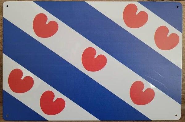 FRIESE VLAG FRIESLAND RECLAMEBORD