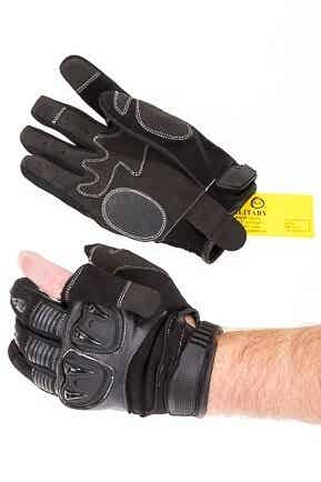 KM AIRSOFT TACTICAL GLOVES MET FLEXIBELE TRIGGER-FINGER