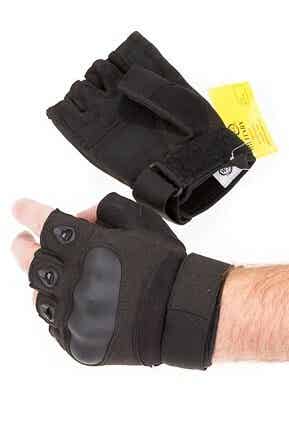 KM AIRSOFT TACTICAL FINGERLESS GLOVES