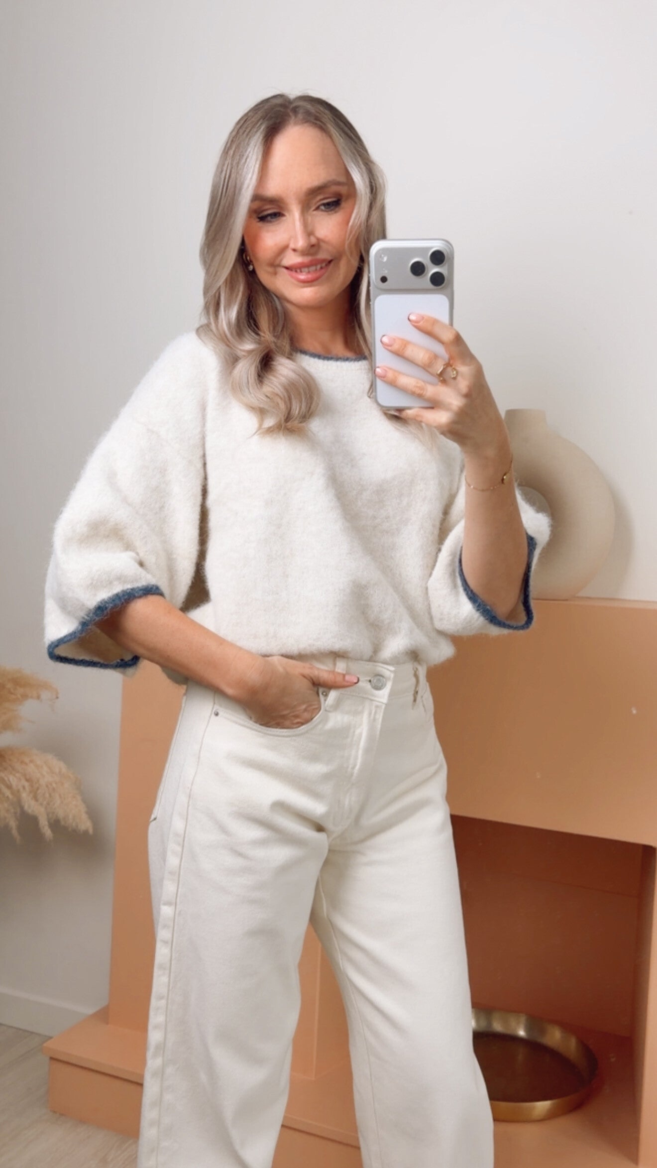 Nala – ecru trui