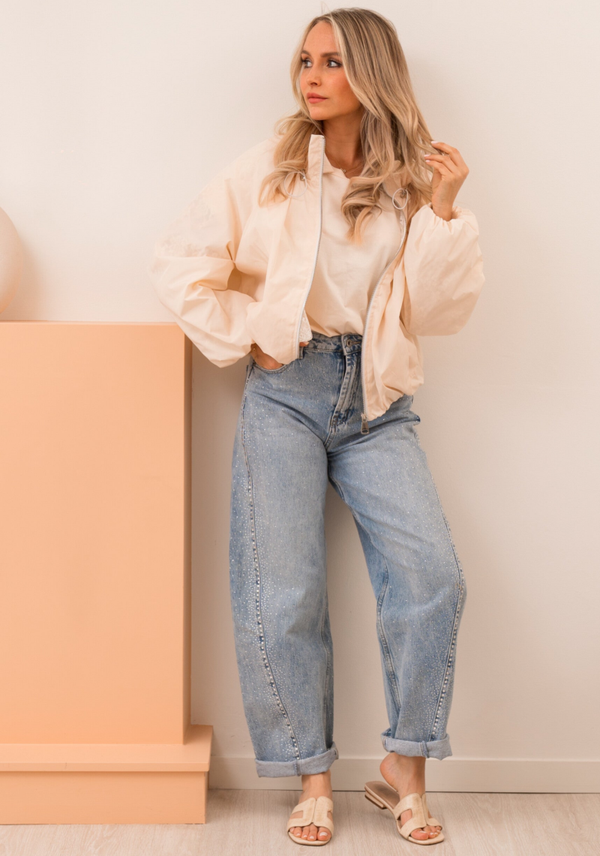 Jeans Laurien – strass denim ✨