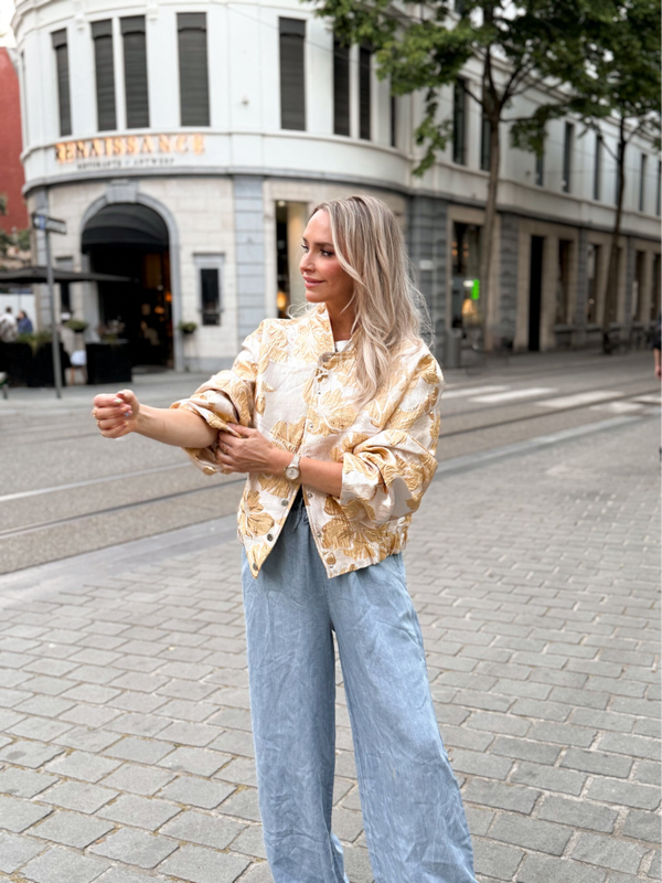 Florentine jacket - Yellow