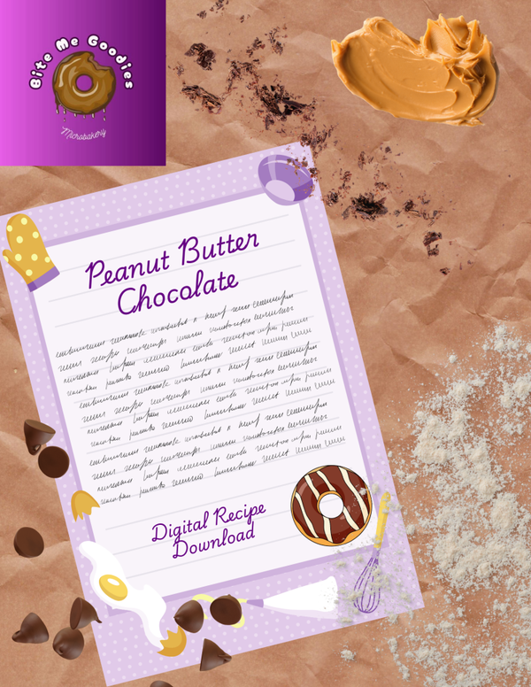 Peanut Butter Chocolate - Digital Recipe Download