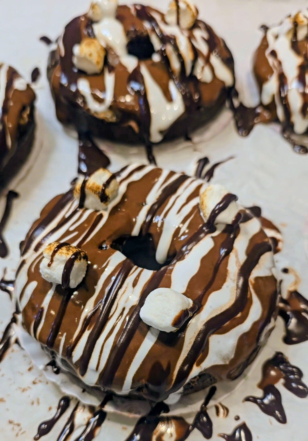 Cozy Cocoa hot chocolate donut